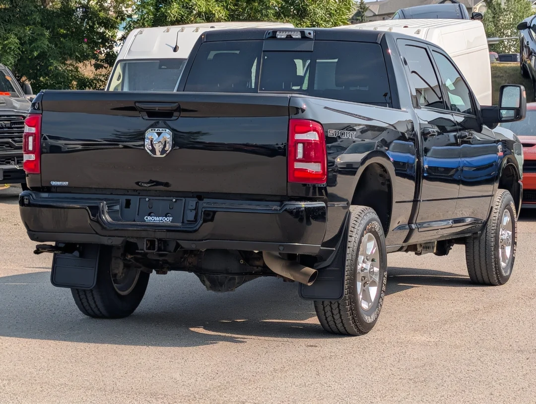 Certified Used 2024 Black RAM Big Horn - - 4x4 - Level II - Bed Utility - Sport Pkg - Safety Grp & More! image 8