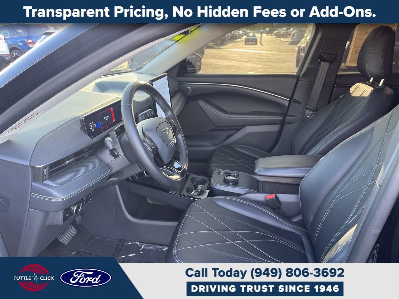 Certified Used 2024 Shadow Black Ford Select image 26