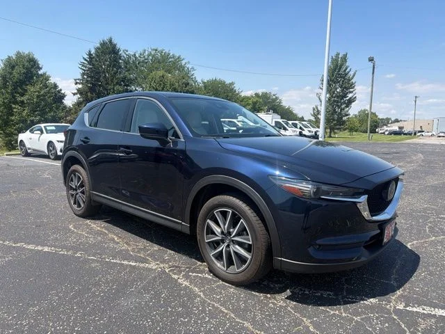 Used 2017 Blue Mazda Grand Touring image 1