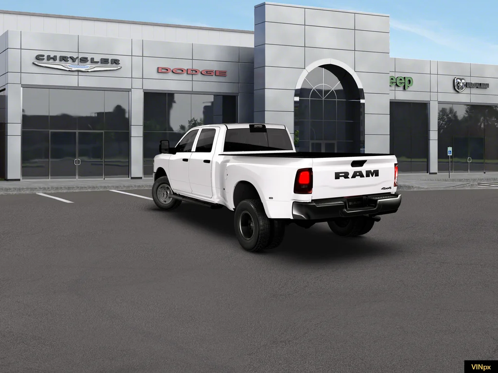 New 2026 Bright White Clear-Coat Exterior Paint RAM Tradesman image 4