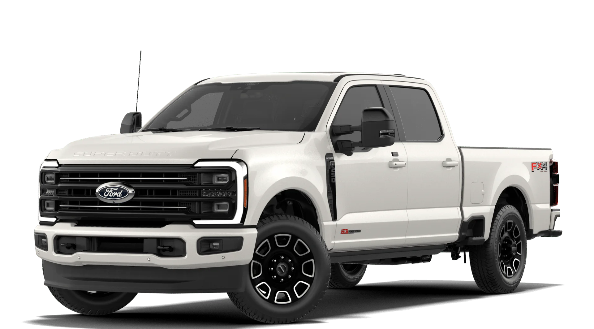 New 2027 Star White Metallic Tri-Coat Ford F-250® Platinum® image 1