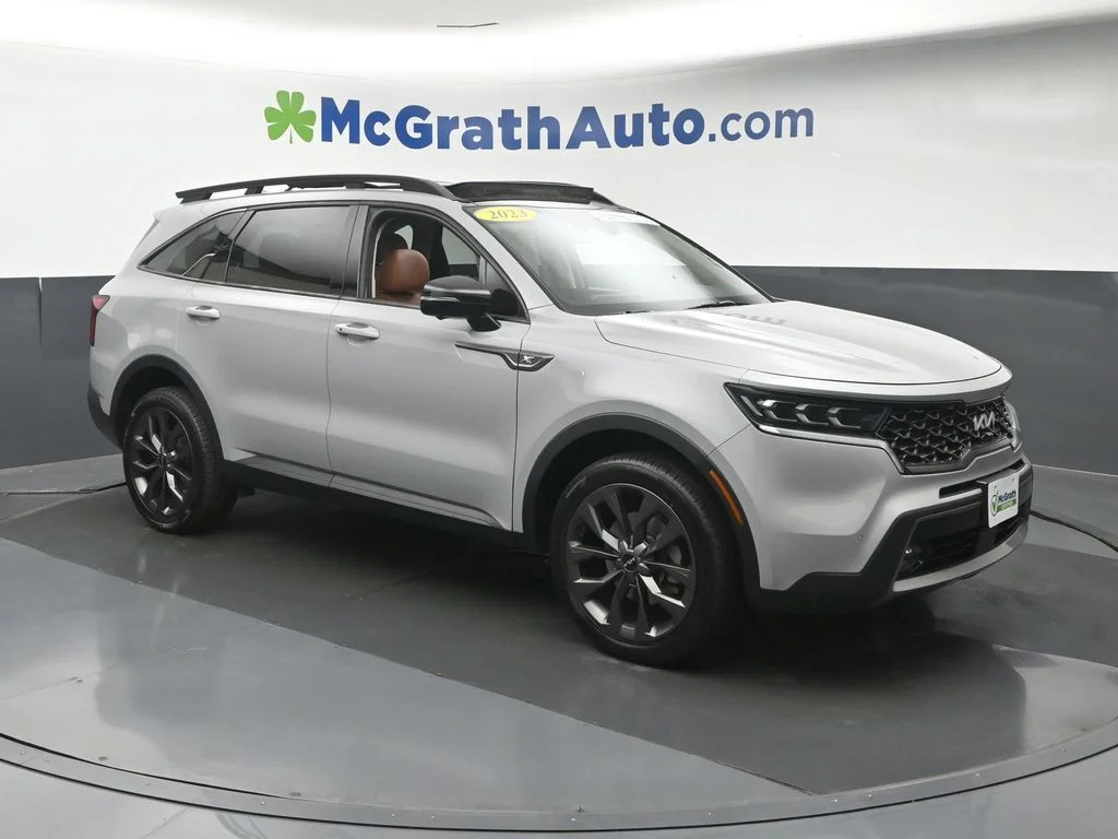 Used 2023 Gray Kia X-Line SX Prestige image 2