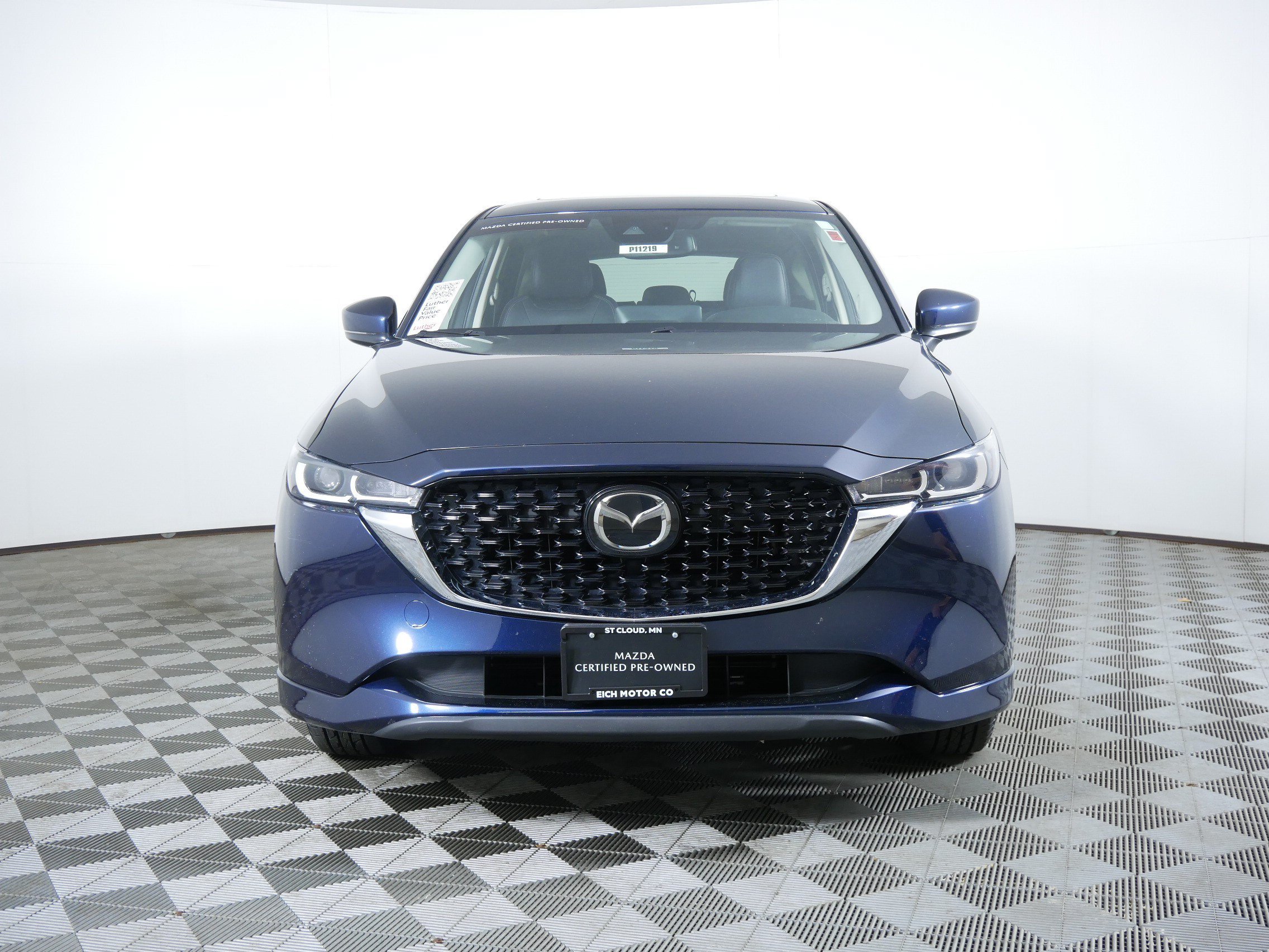 Certified 2025 Mazda CX-5 S Preferred package with VIN JM3KFBCL2S0679644 for sale in St. Cloud, Minnesota