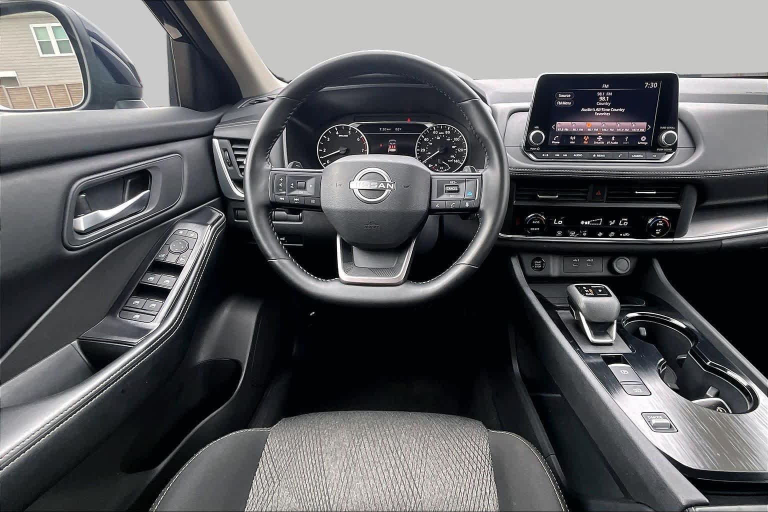 Certified Used 2025 Deep Ocean Blue Pearl Nissan SV image 6