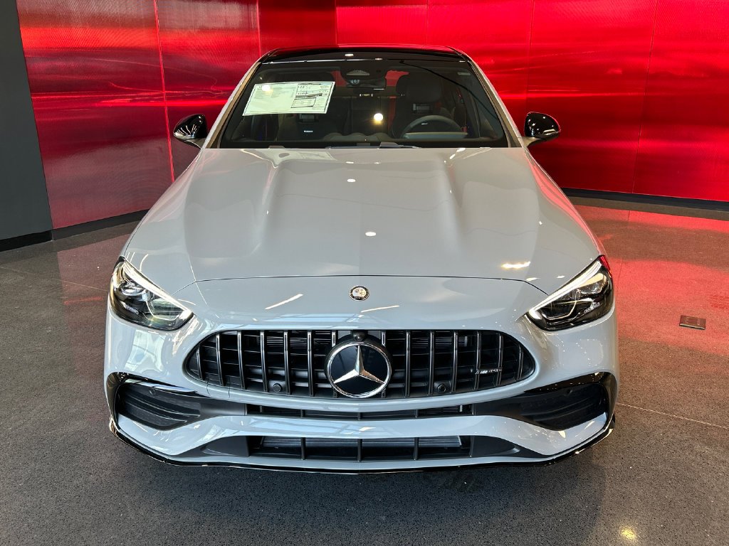 New 2026 MANUFAKTUR Alpine Grey Mercedes-Benz AMG® C 43 4MATIC Sedan image 3