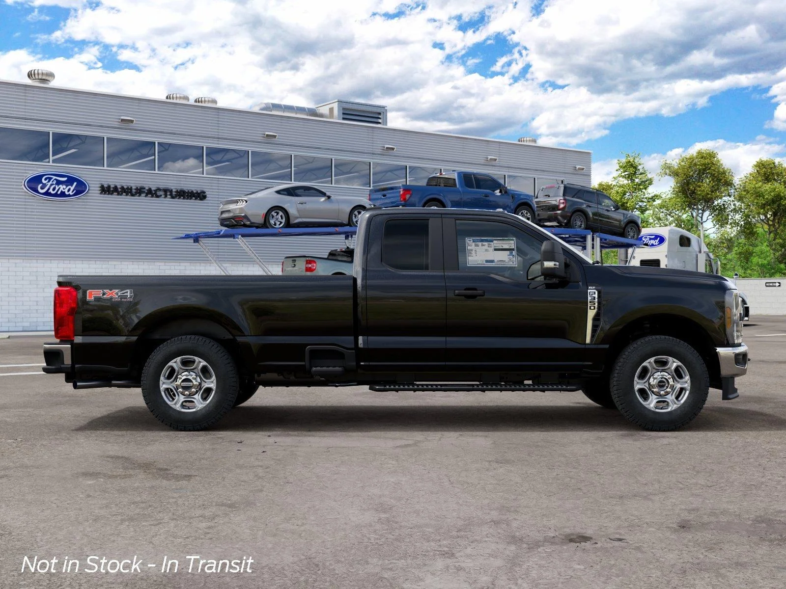 New 2027 Agate Black Metallic FORD F-350® XLT image 8
