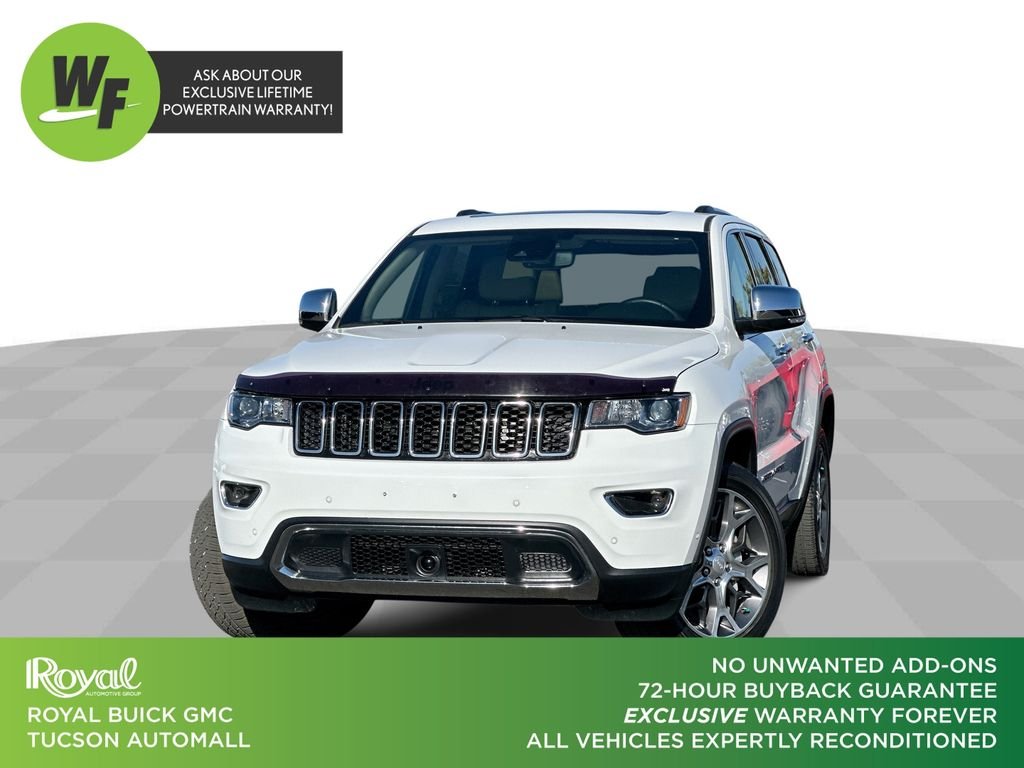 Used 2020 White Jeep Limited image 1