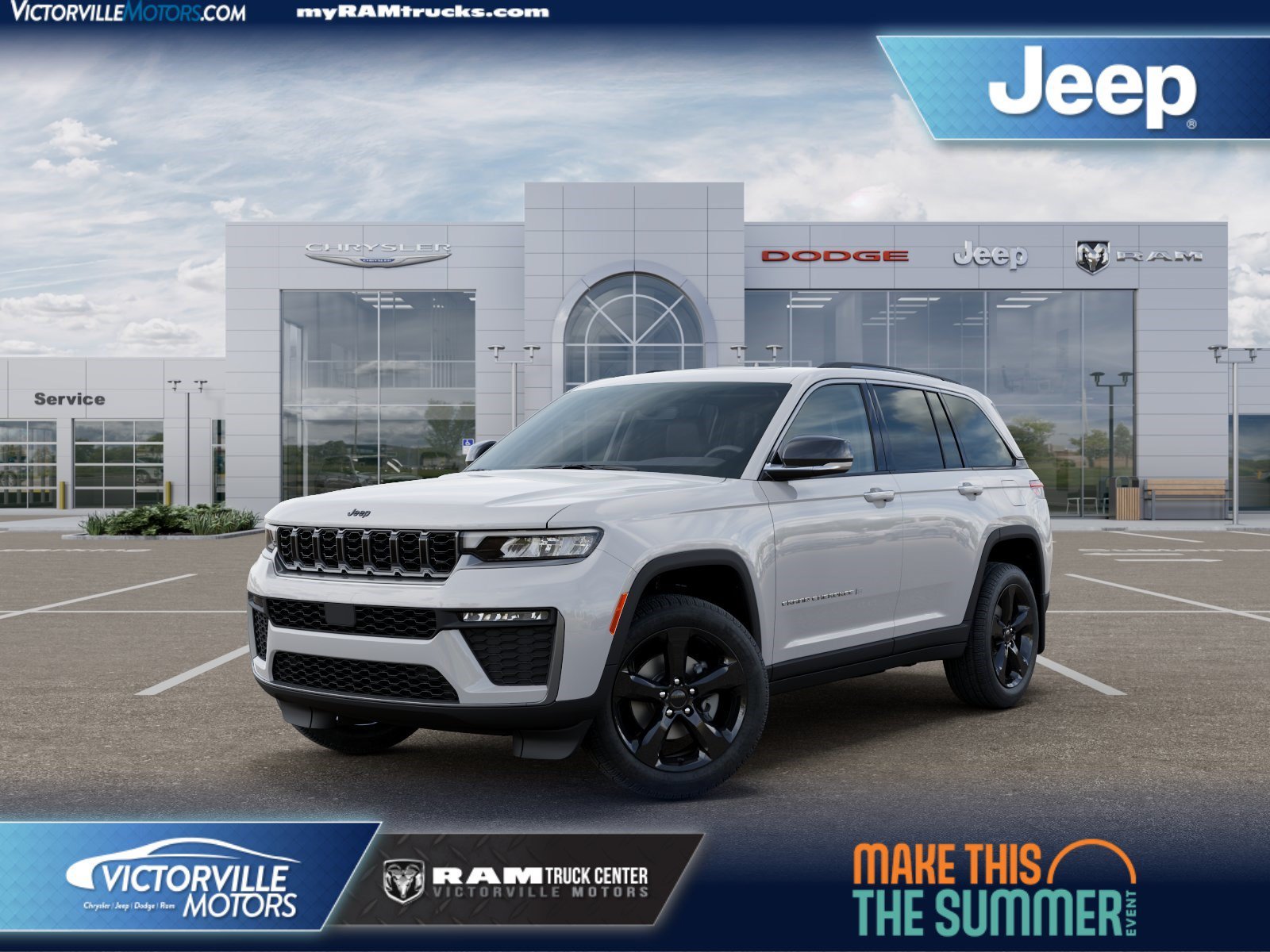 Bright White Clear-Coat Exterior Paint 2026 Jeep Grand Cherokee SUV / Crossover Four-Wheel Drive 8-Speed Automatic