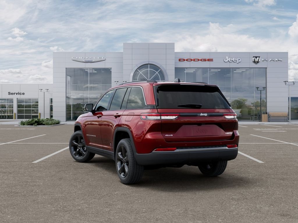 New 2026 Velvet Red Pearl-Coat Exterior Paint Jeep Limited image 3
