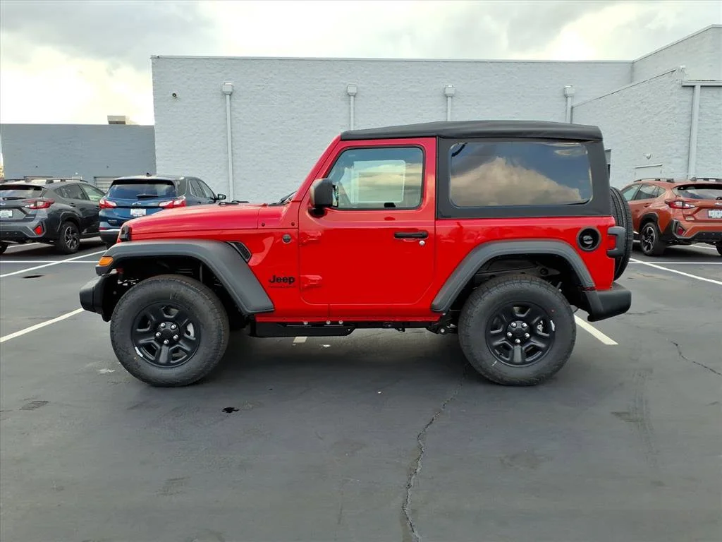 New 2026 Firecracker Red Clear-Coat Exterior Paint Jeep Sport image 3