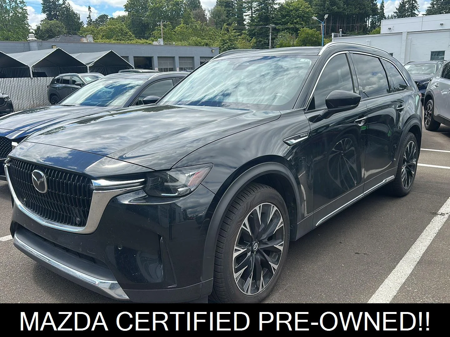 Certified Used 2024 Jet Black Mica Mazda Premium image 1