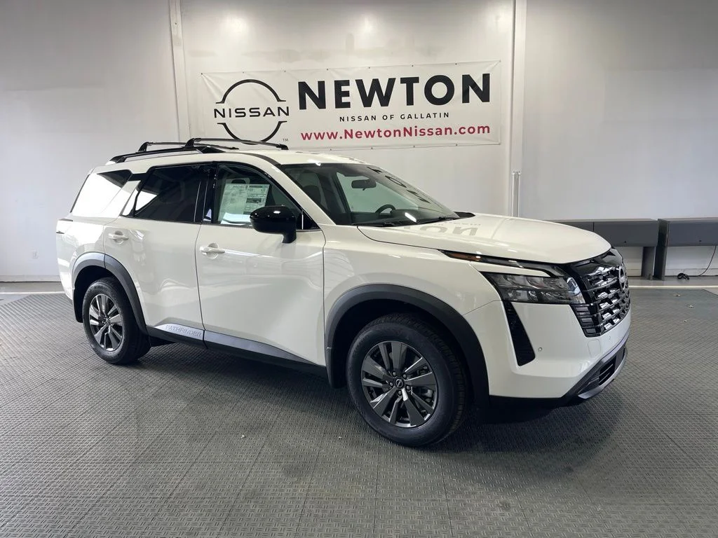 New 2026 Glacier White Nissan SV image 2