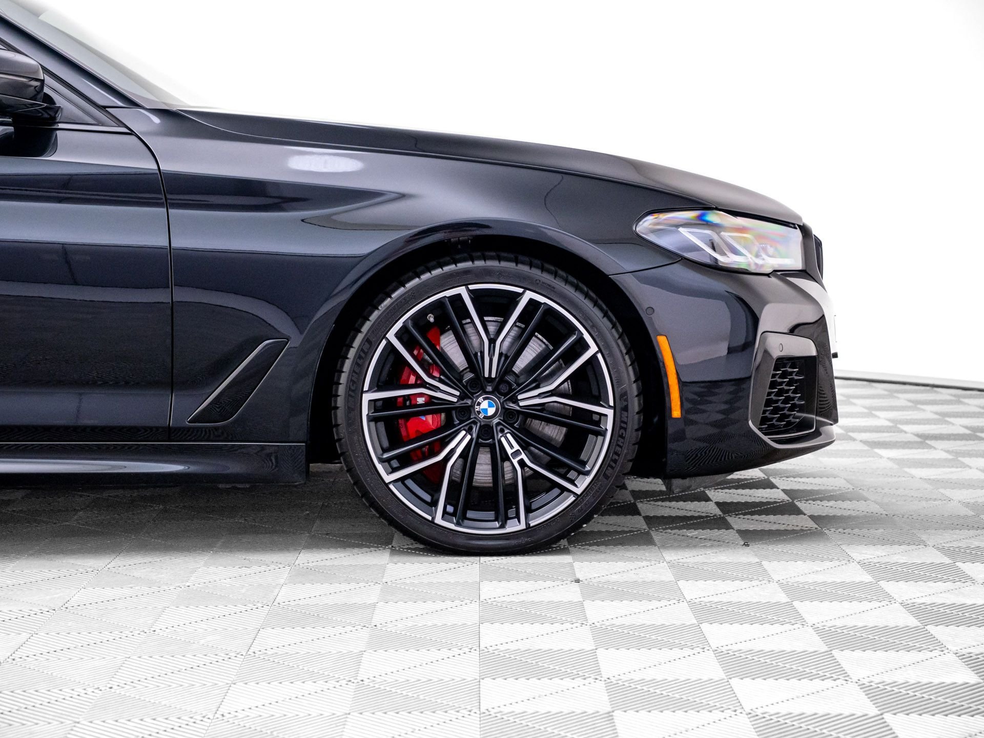 Certified Used 2023 Black Sapphire Metallic BMW 540i xDrive image 39