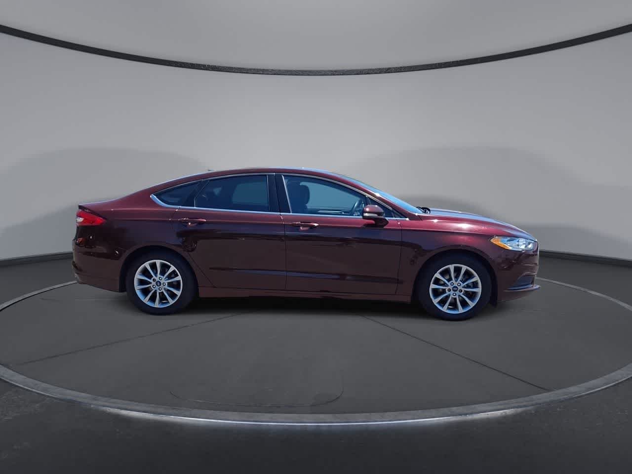 Used 2017 Burgundy Velvet Metallic Tinted Clearcoat Ford SE image 9