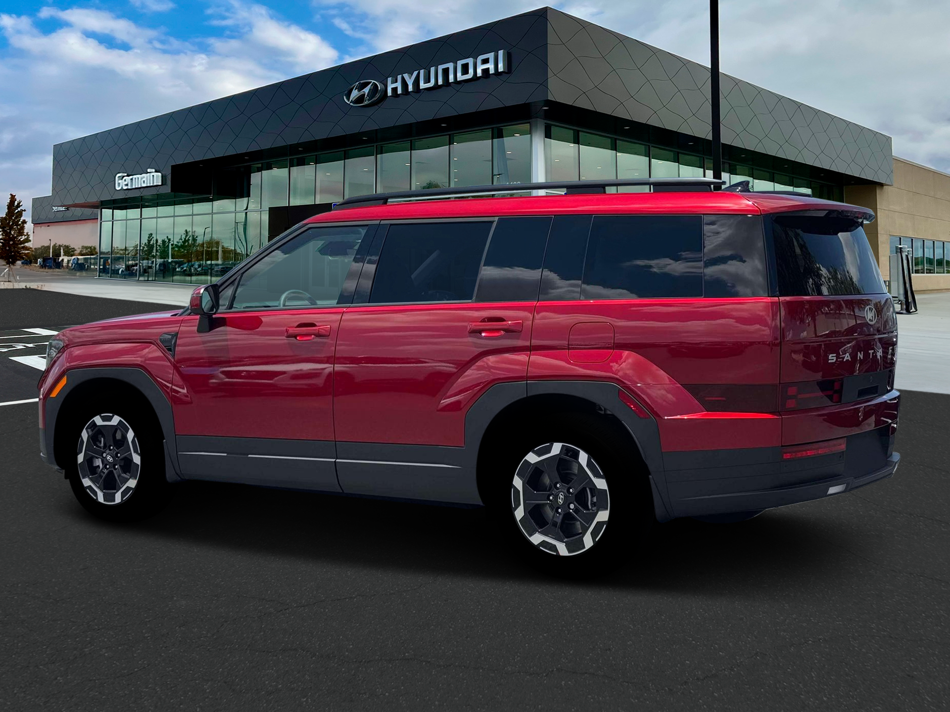 New 2026 Ultimate Red Hyundai SEL AWD image 4