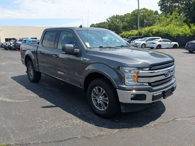 Used 2019 Magnetic Metallic Ford Lariat image 5