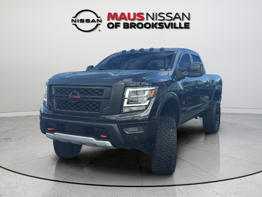 Used 2024 Super Black Nissan PRO-4X image 4