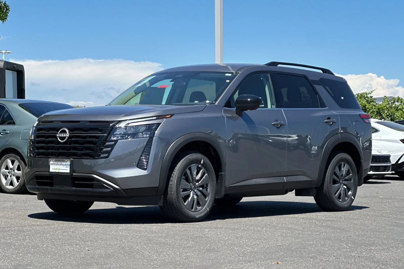 New 2026 Gun Metallic Nissan SV image 8