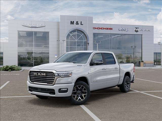 New 2026 Bright White Clear-Coat Exterior Paint RAM Laramie image 2