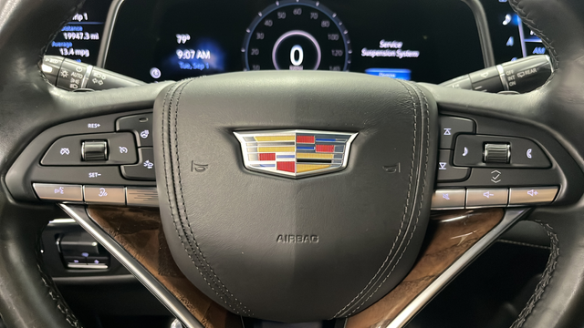 Used 2021 Crystal White Tricoat Cadillac Sport Platinum image 15