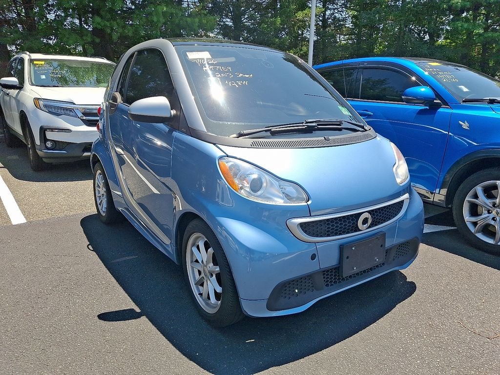 Used 2013 Light Blue Metallic smart Passion image 3