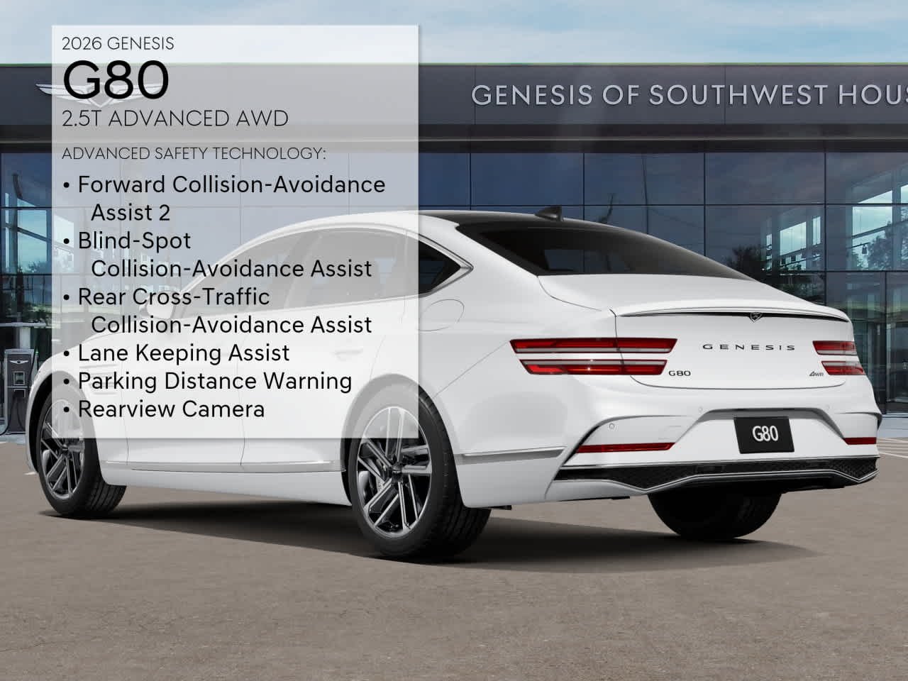 Certified Pre-Owned 2026 Genesis G80 2.5T Advanced