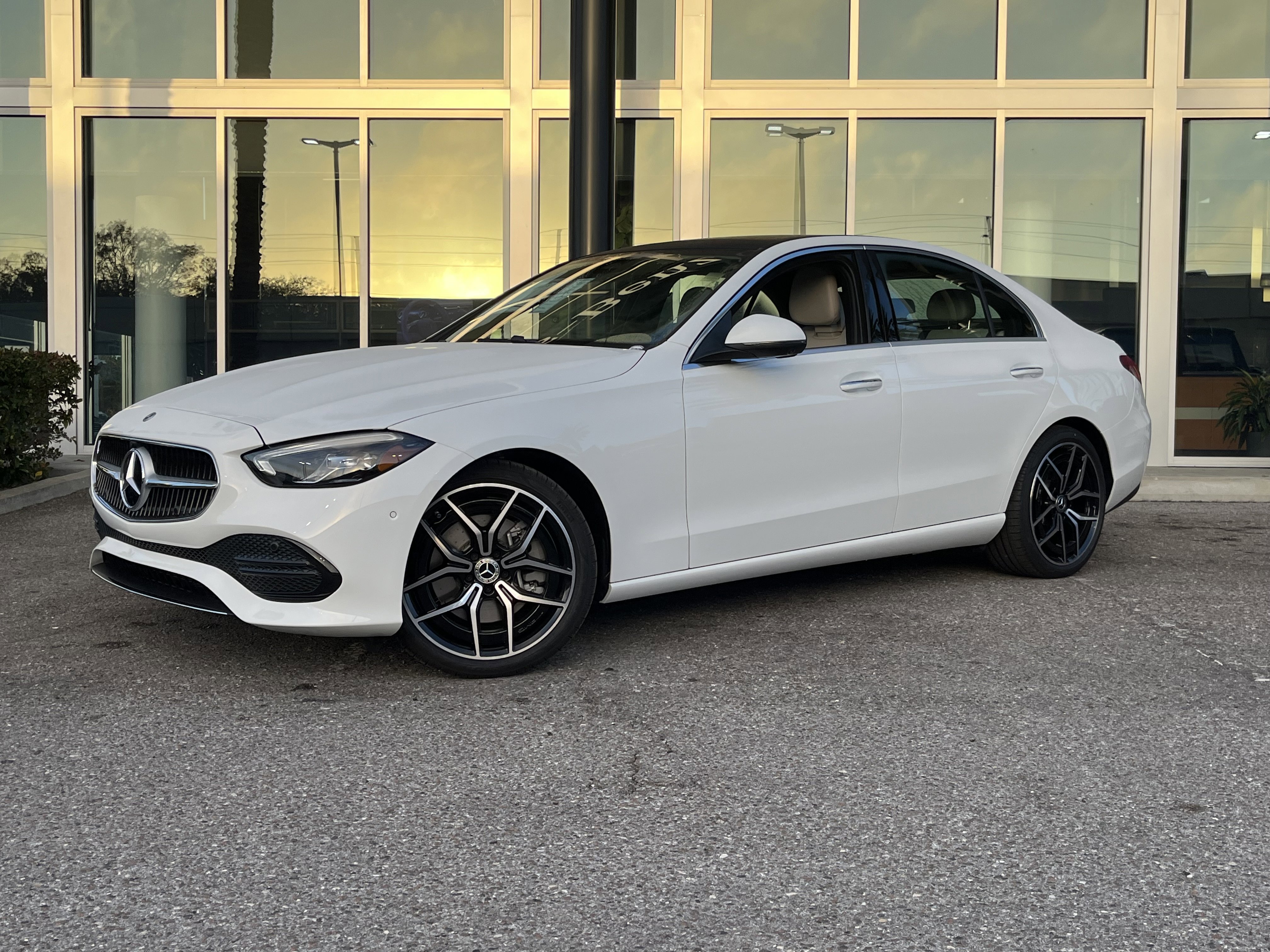New 2026 POLAR WHITE Mercedes-Benz C 300 image 2