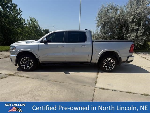 Used 2025 Billet Silver Metallic Clear Coat Ram Laramie image 2