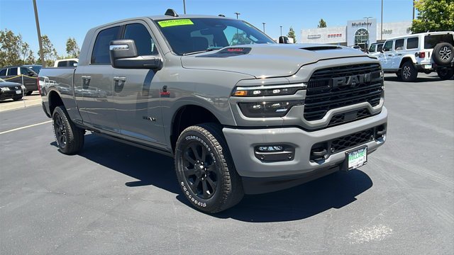 New 2026 Ceramic Gray Clear-Coat Exterior Paint RAM Laramie Mega Cab image 1