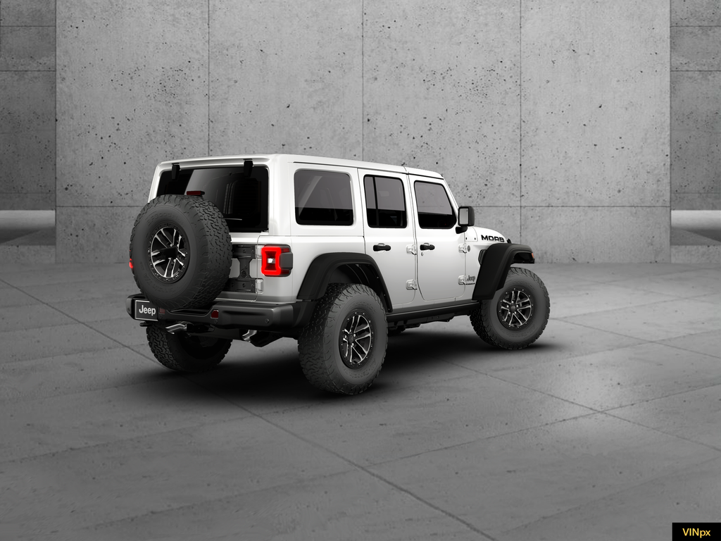 New 2026 Bright White Clear-Coat Exterior Paint Jeep  image 6