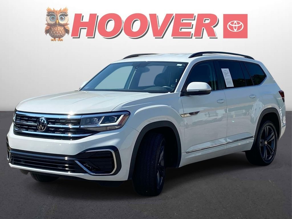 Used 2021 White Volkswagen 3.6L V6 SE w/Technology R-Line image 6