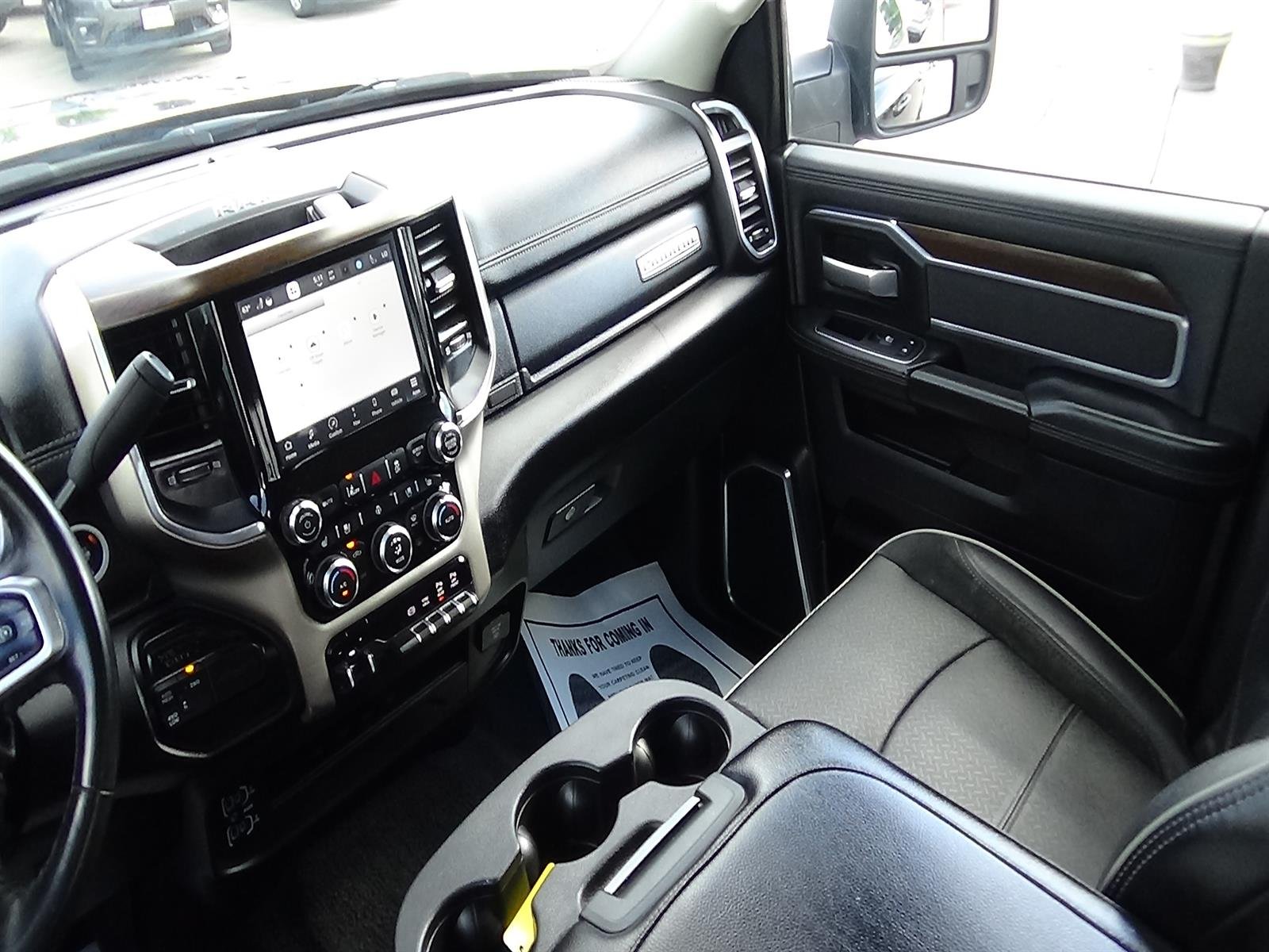 Certified Used 2024 Diamond Black Crystal Pearl Coat (pxj) RAM Laramie image 12