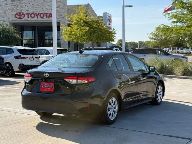 Certified Used 2024 MIDNIGHT BLACK METAL Toyota LE image 5