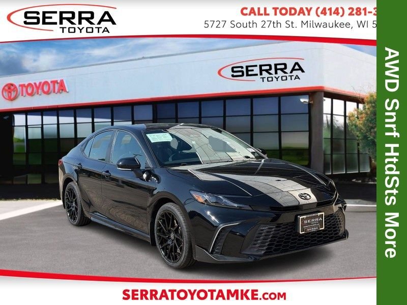 Used 2026 Midnight Black Metallic Toyota SE image 1