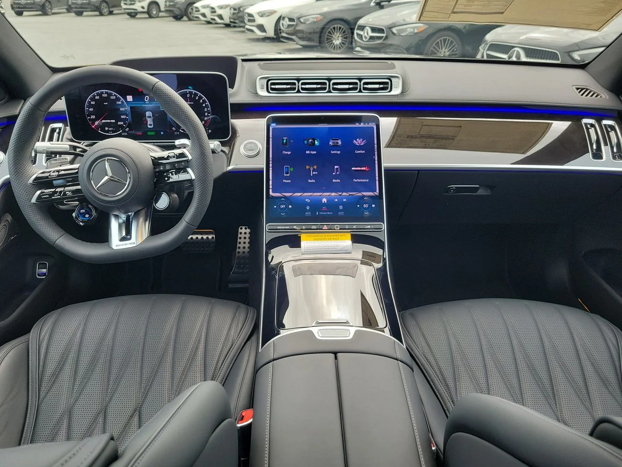 New 2026 Graphite Grey Metallic Mercedes-Benz AMG® S 63 E 4MATIC® Sedan image 14