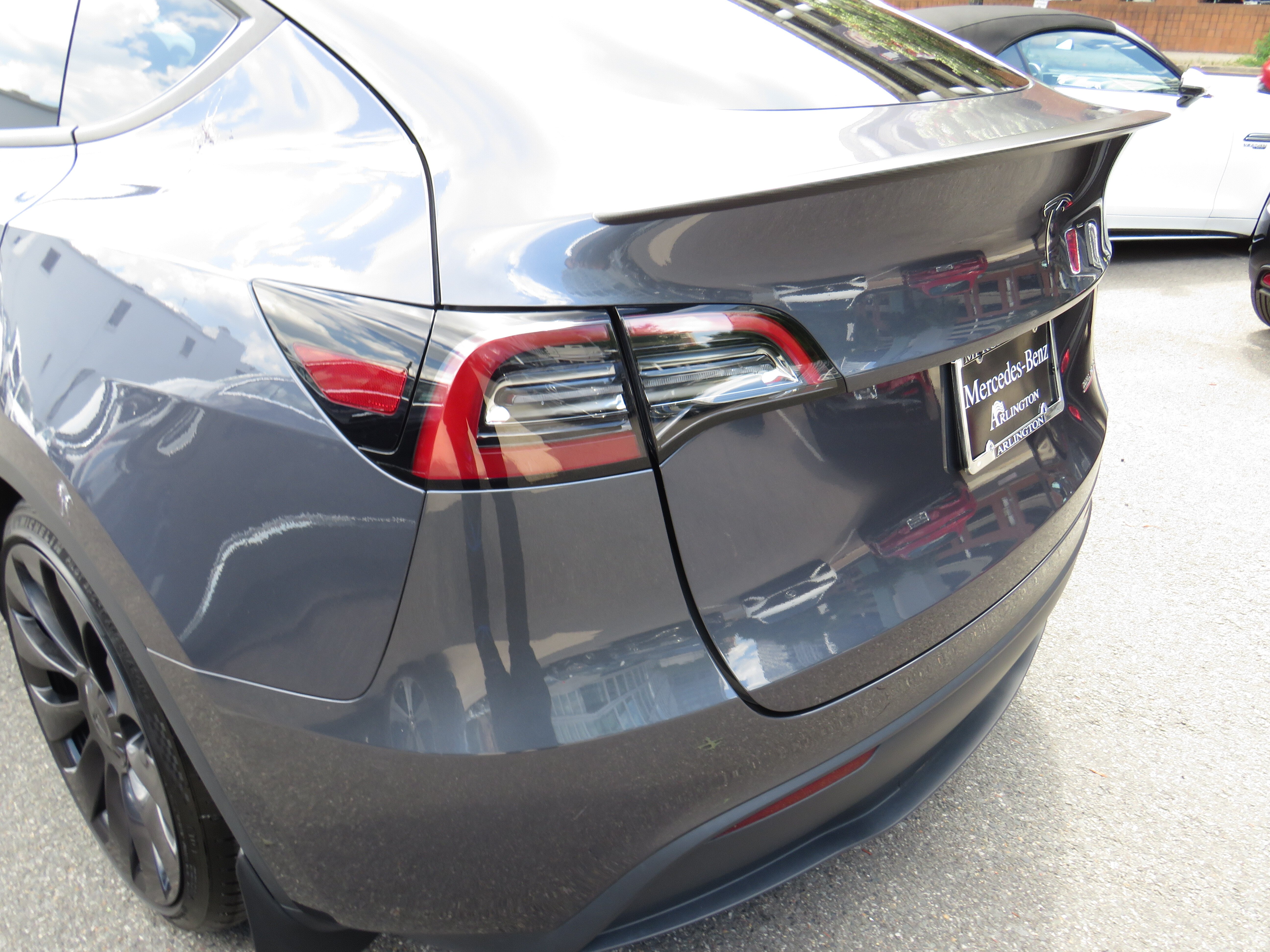 Used 2023 Midnight Silver Metallic Tesla Performance image 25
