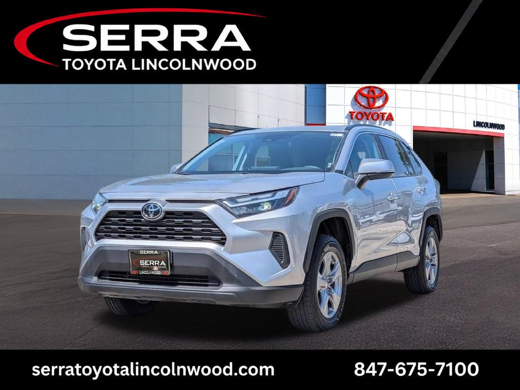 Certified Used 2025 Silver Toyota XLE image 1