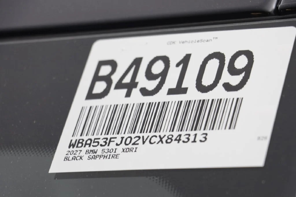 New 2027 BLACK SAPPHIRE BMW 530i xDrive image 26
