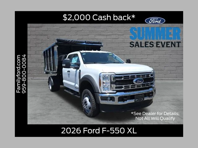2026 Ford F-550 Super Duty Chassis Cab