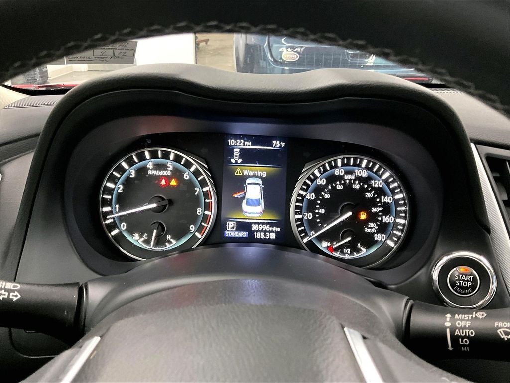 Used 2023 Dynamic Sunstone Red INFINITI LUXE image 25