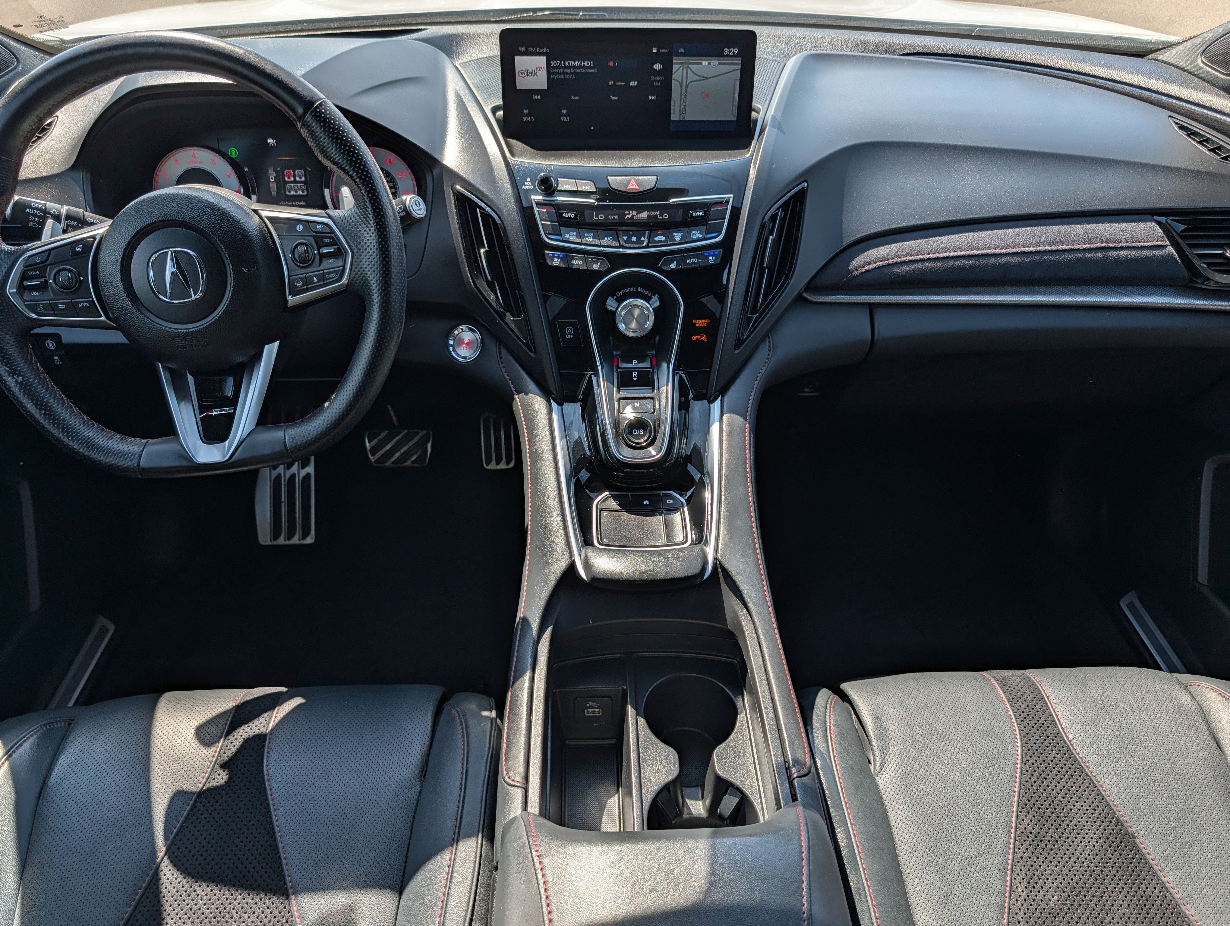 Used 2022 Platinum White Pearl Acura w/A-Spec Advance Package image 10