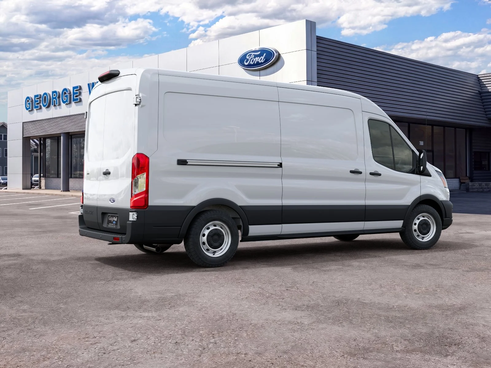 New 2027 Oxford White Ford Cargo Van image 27