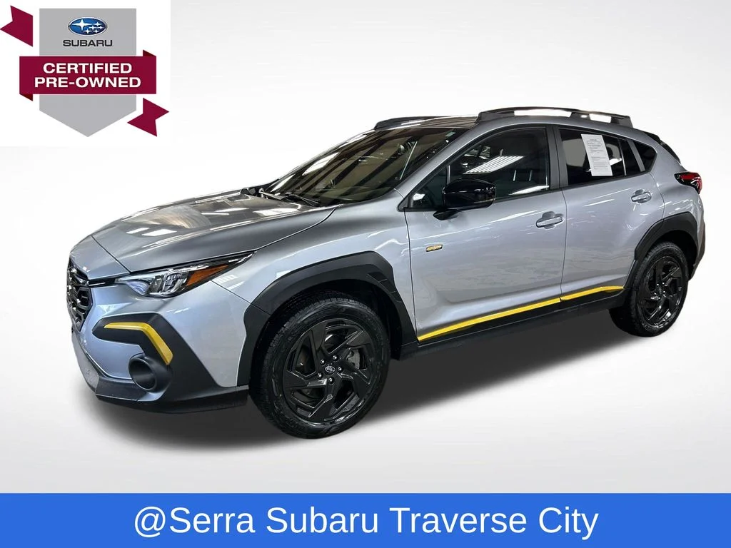 Certified Used 2024 Silver Subaru Sport image 1