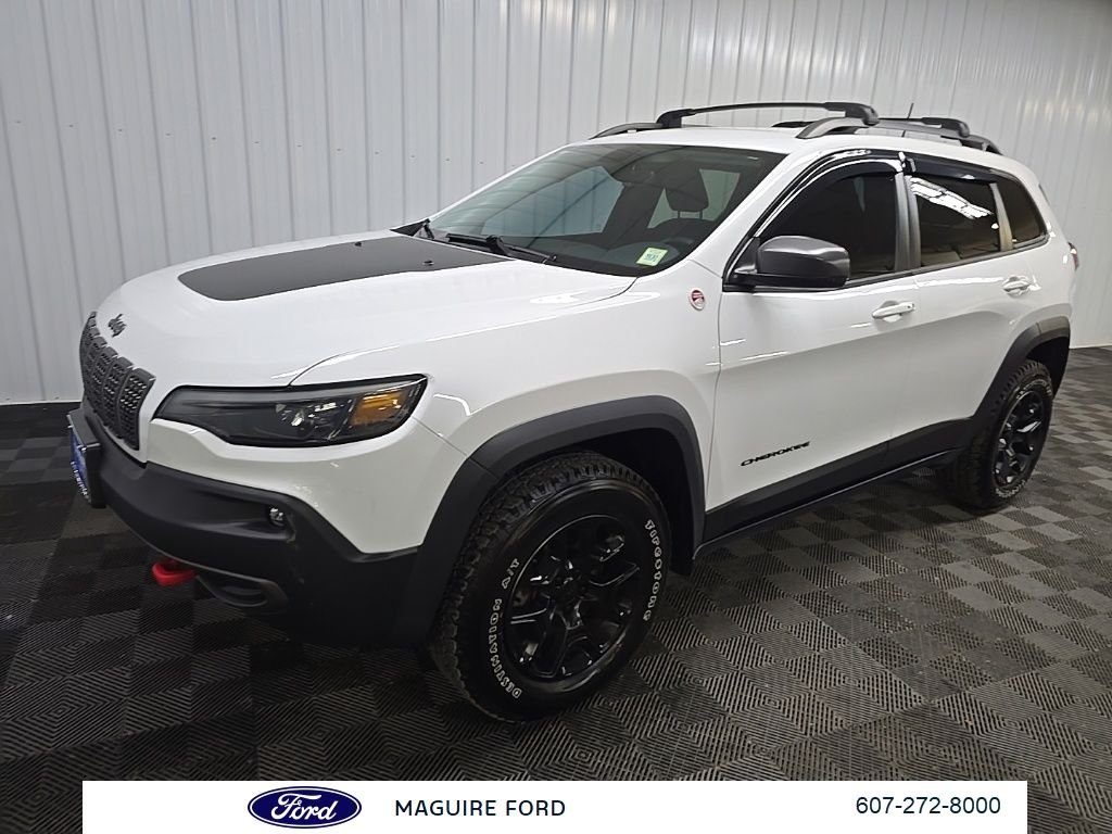 Used 2019 White Jeep Trailhawk image 10