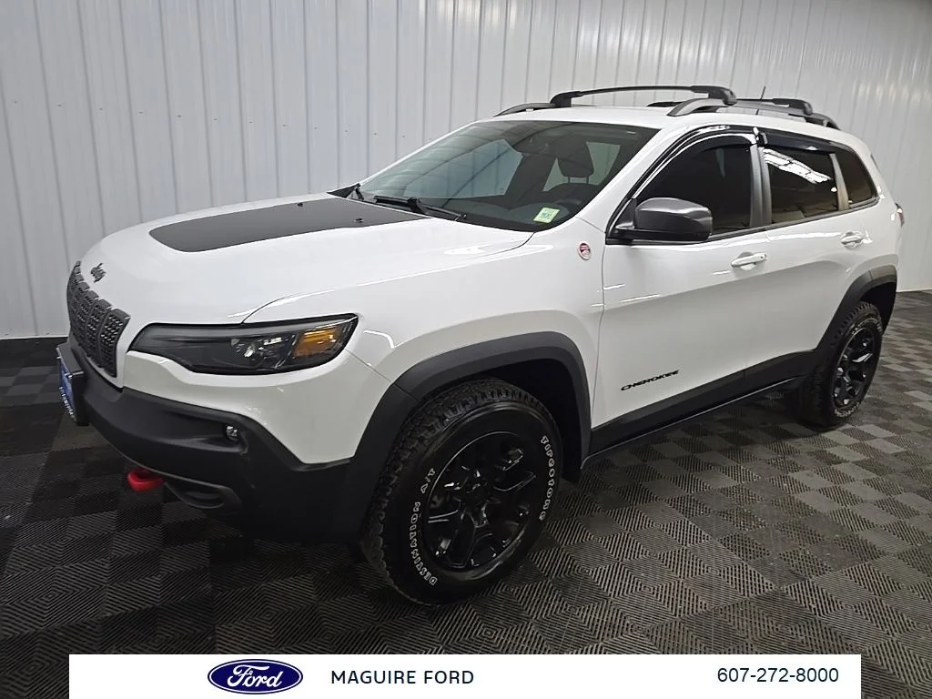 Used 2019 White Jeep Trailhawk image 10