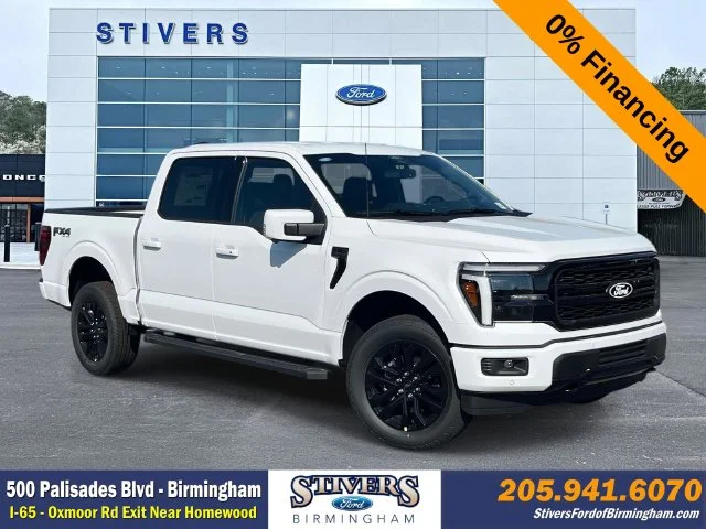 New 2026 White Ford Lariat image 1