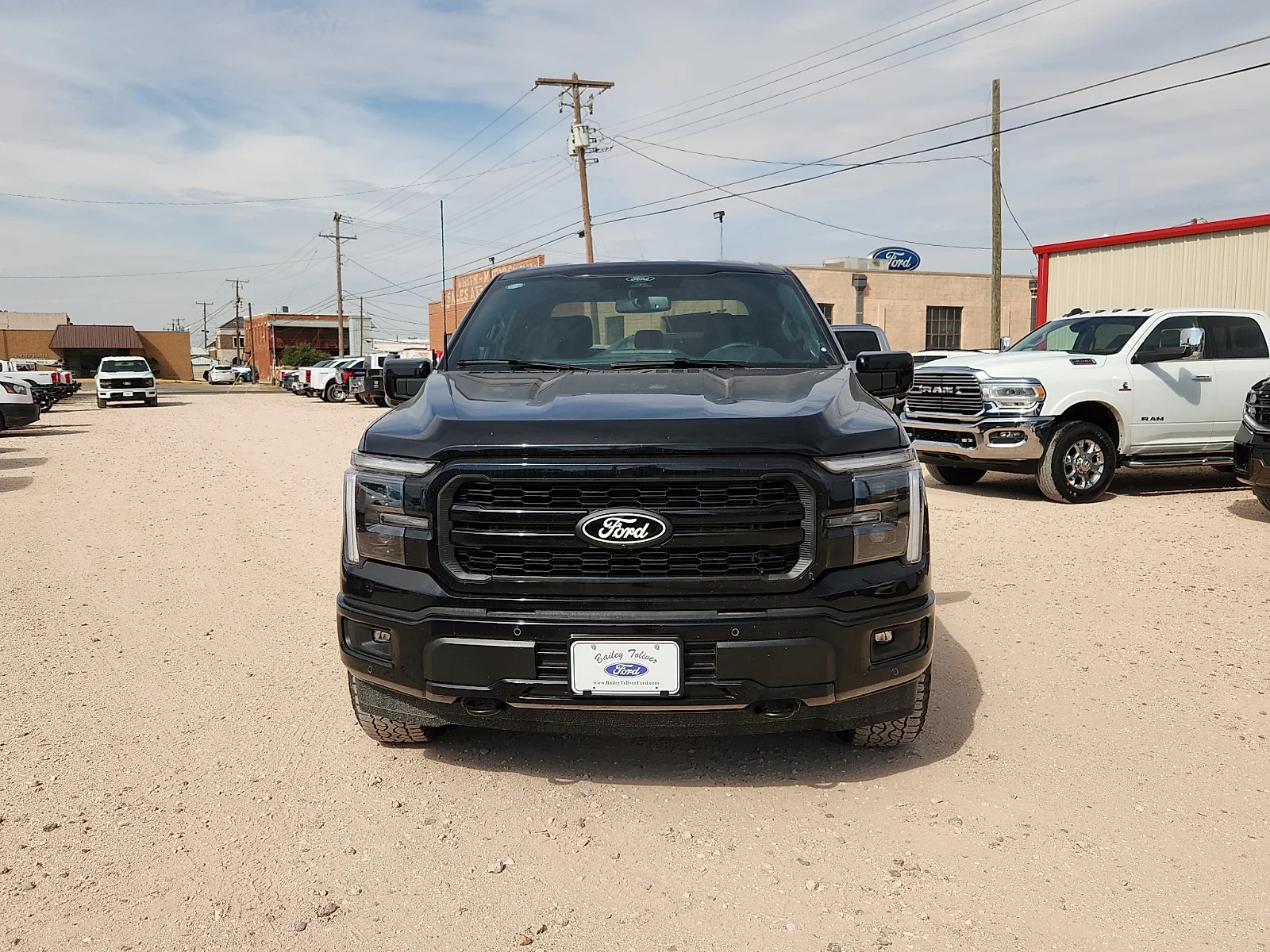 New 2026 Agate Black Metallic Ford Lariat image 2