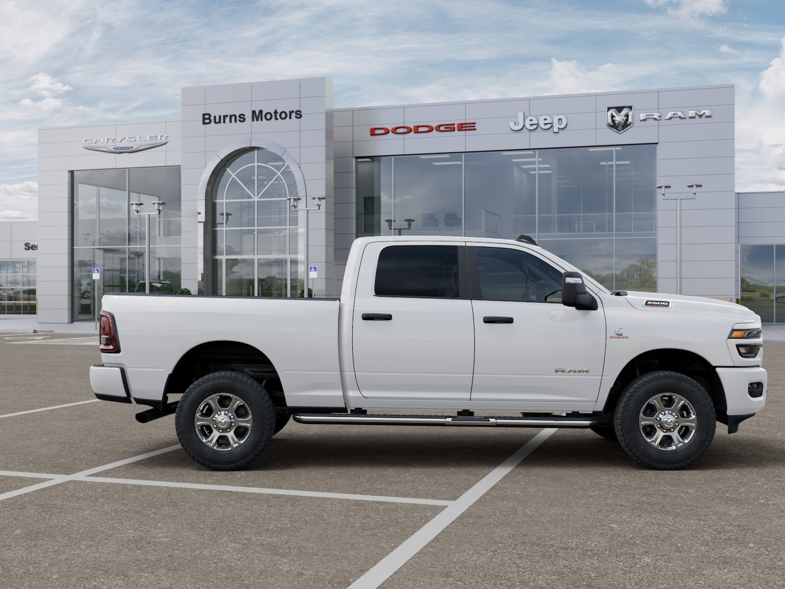 New 2026 Bright White Clear-Coat Exterior Paint RAM Lone Star image 47