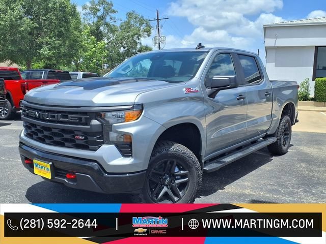 New 2026 Chevrolet Silverado 1500 Custom Trail Boss Four Wheel Drive Crew Cab