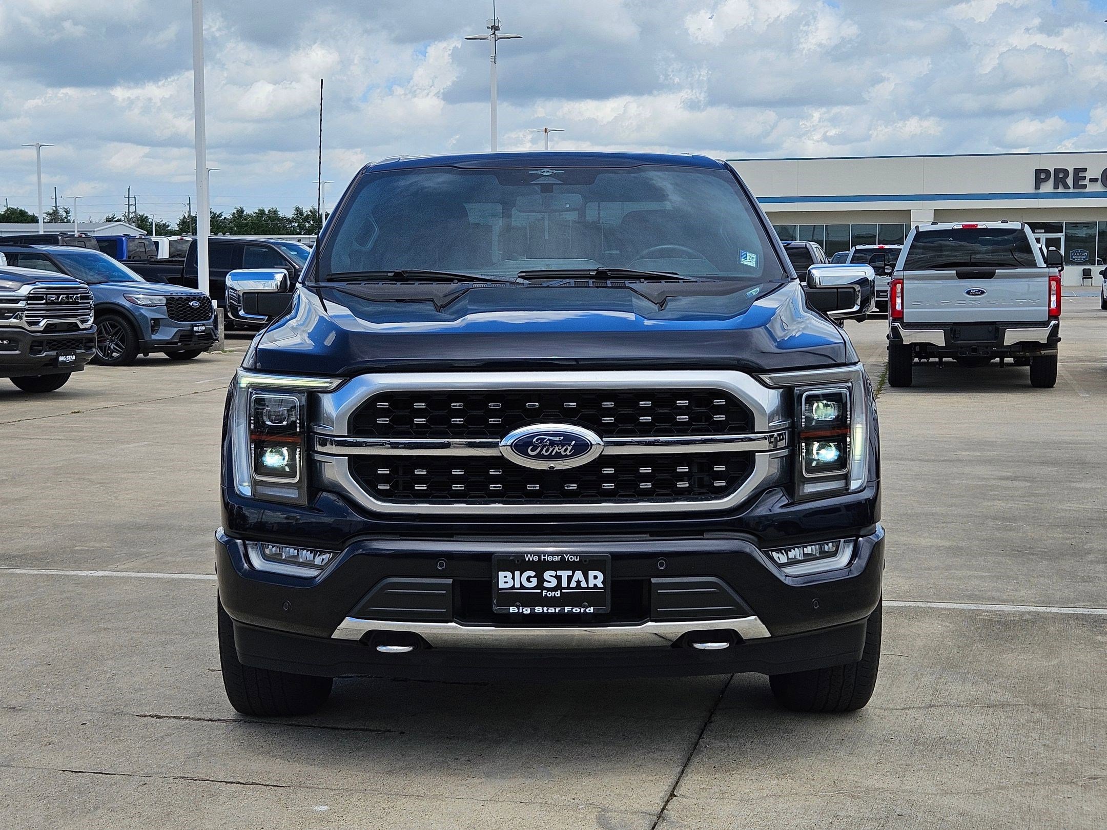 Used 2023 Blue Ford Platinum image 8